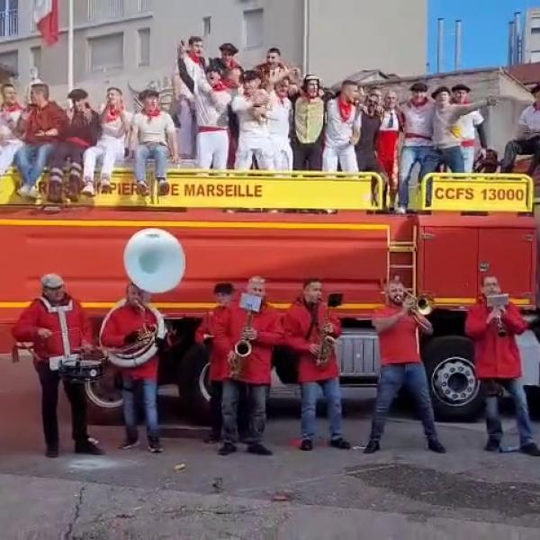 Saint Barbe Marins Pompiers - Marseille